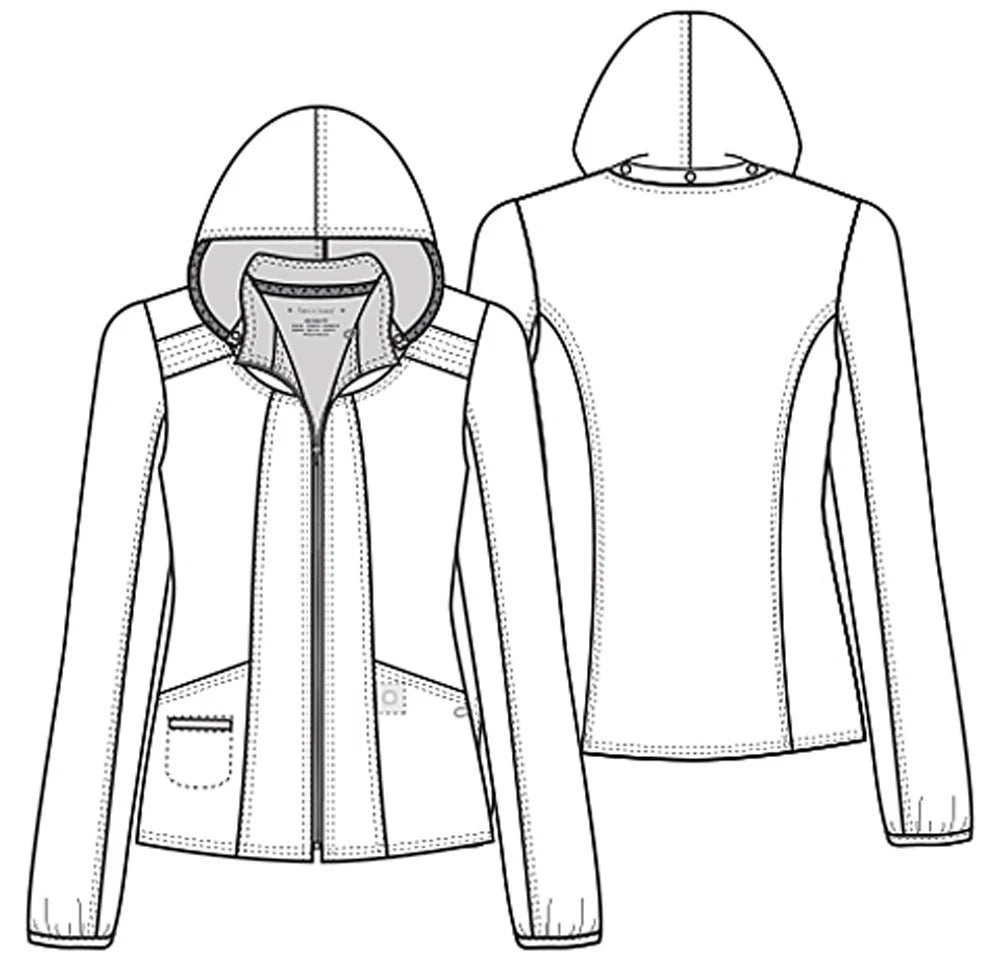 Heartsoul Women's Zip Front Warm-Up Jacket