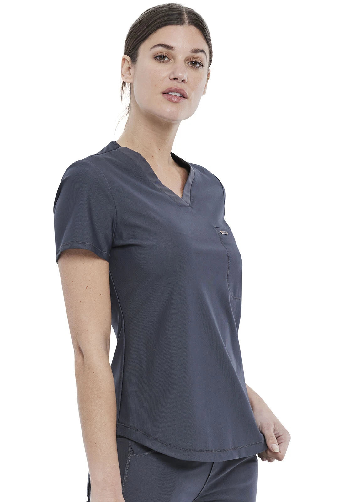 Cherokee Medical FORM Women's Tuck-In Knit Mesh V-Neck Scrub Top