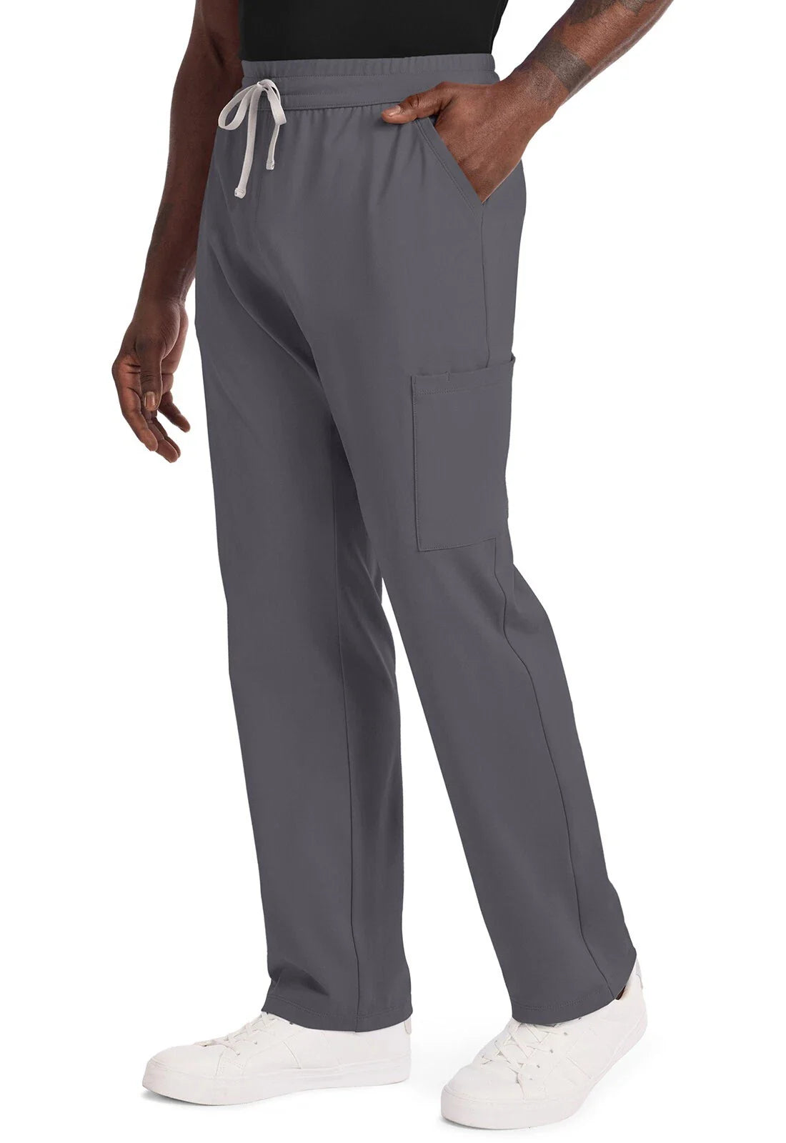 Cherokee Medical Men's 5 Pocket Straight Leg Scrub Pant - Short
