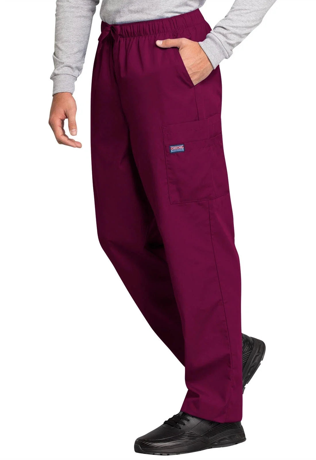 Cherokee Medical WW Originals Men's Drawstring Cargo Scrub Pant - Short