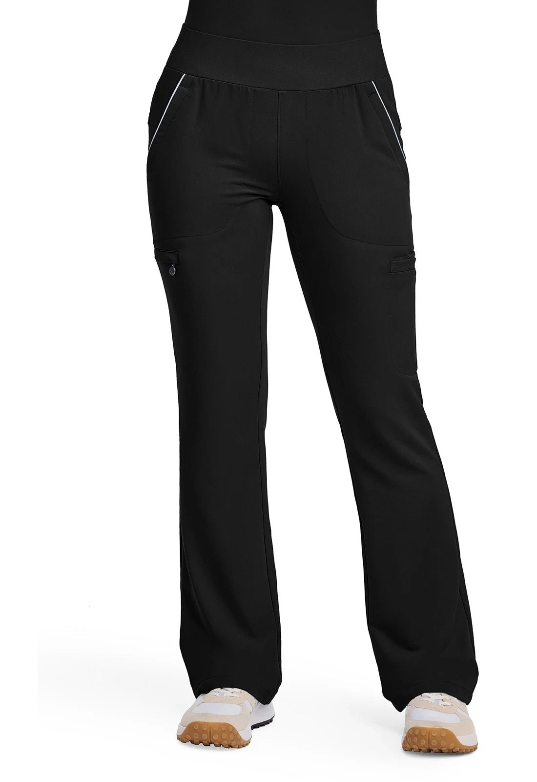 360 by Healing Hands Women's Joelle Flare Leg Scrub Pant - Petite