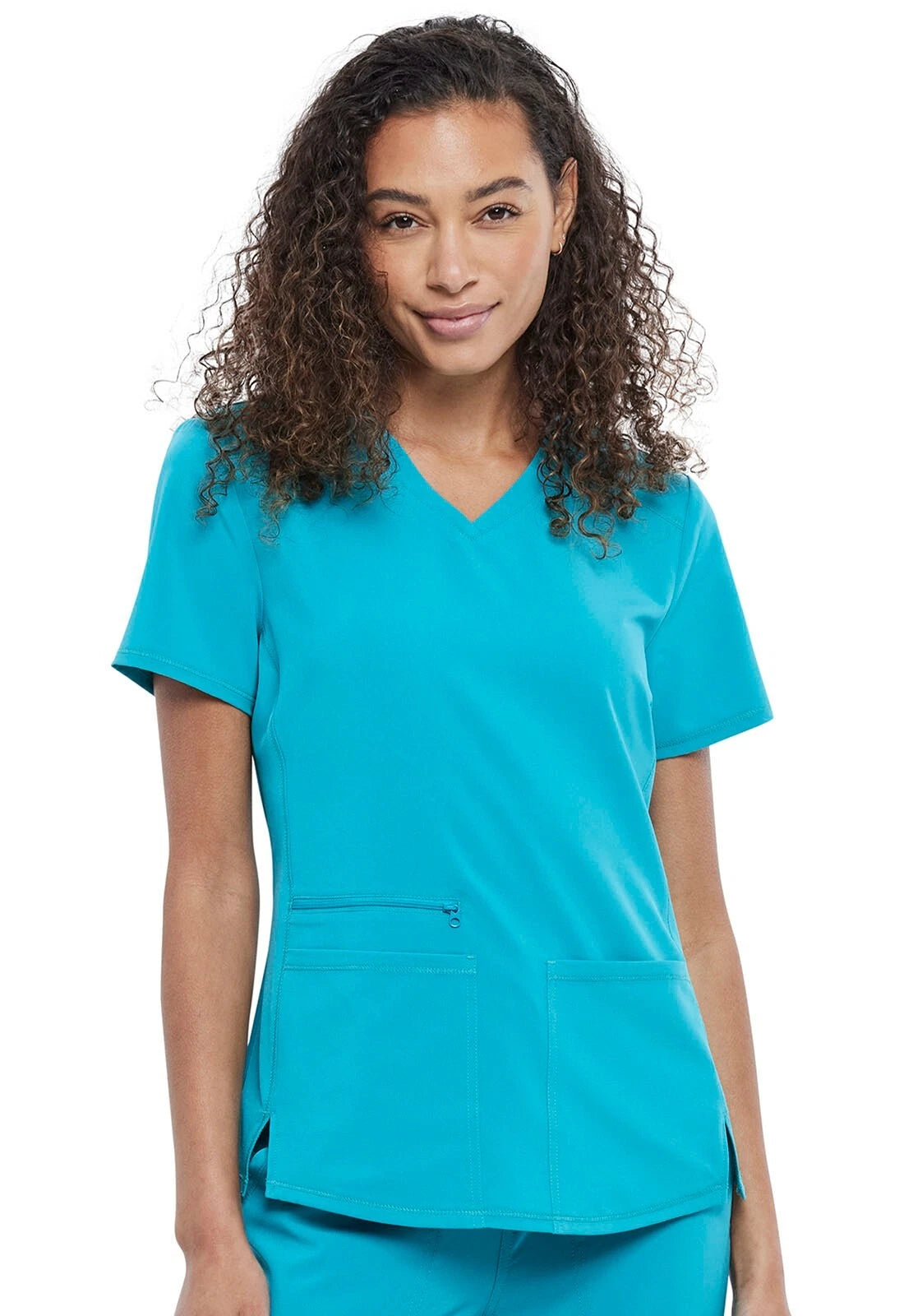 Cherokee Medical Allura Women’s Three front pockets V-Neck Top