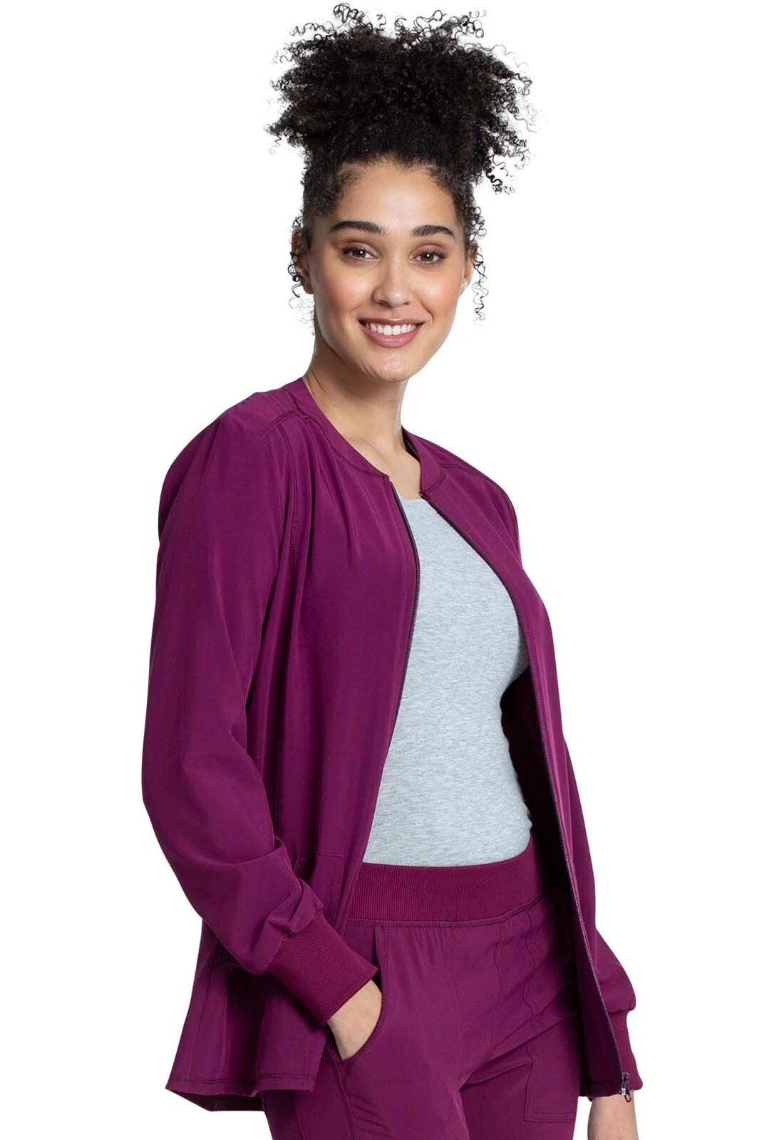 Cherokee Medical Women's Zip Front Jacket