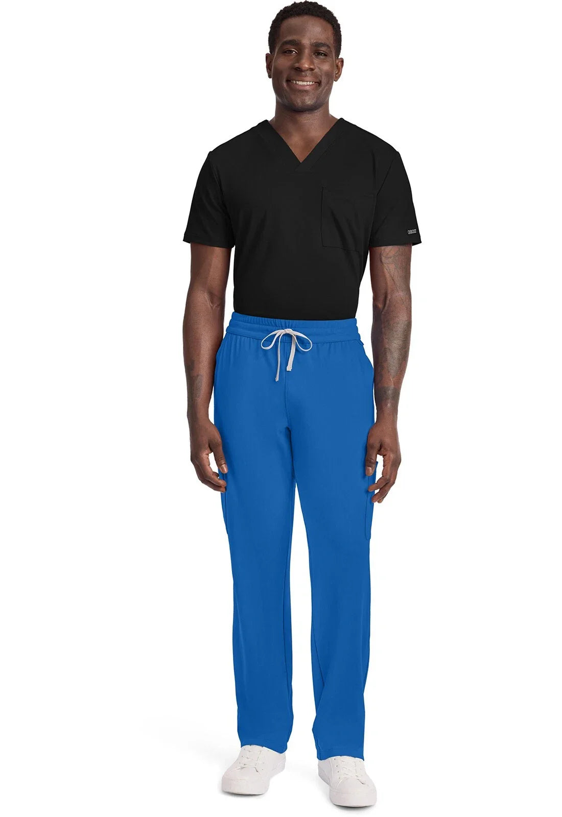 Cherokee Medical Men's 5 Pocket Straight Leg Scrub Pant - Short