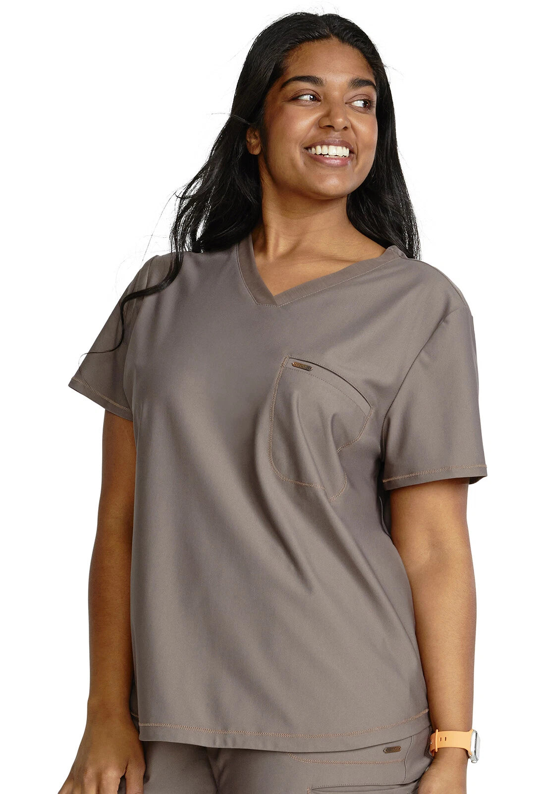 Cherokee Medical FORM Women's Tuck-In Knit Mesh V-Neck Scrub Top