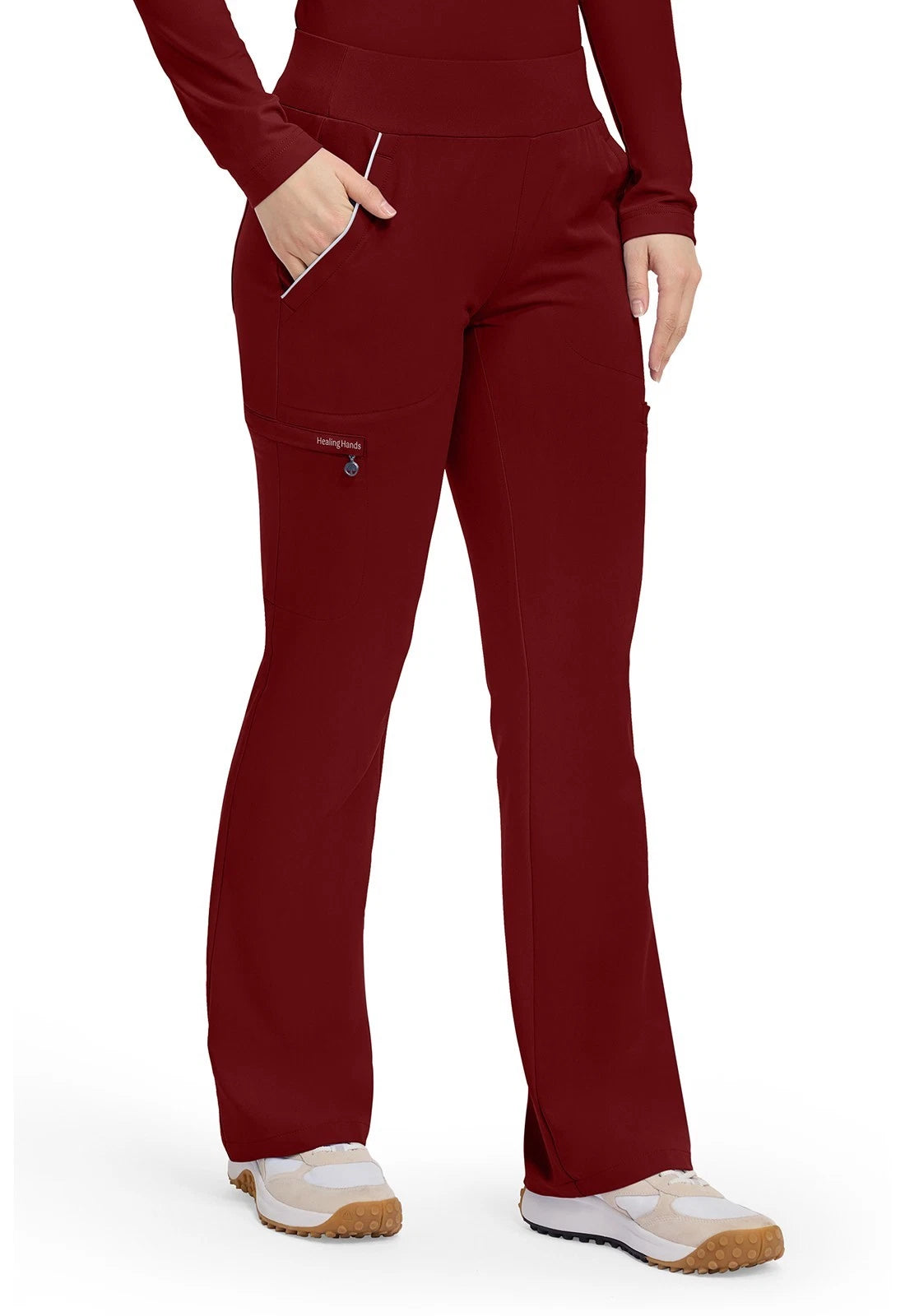 360 by Healing Hands Women's Joelle Flare Leg Scrub Pant - Regular