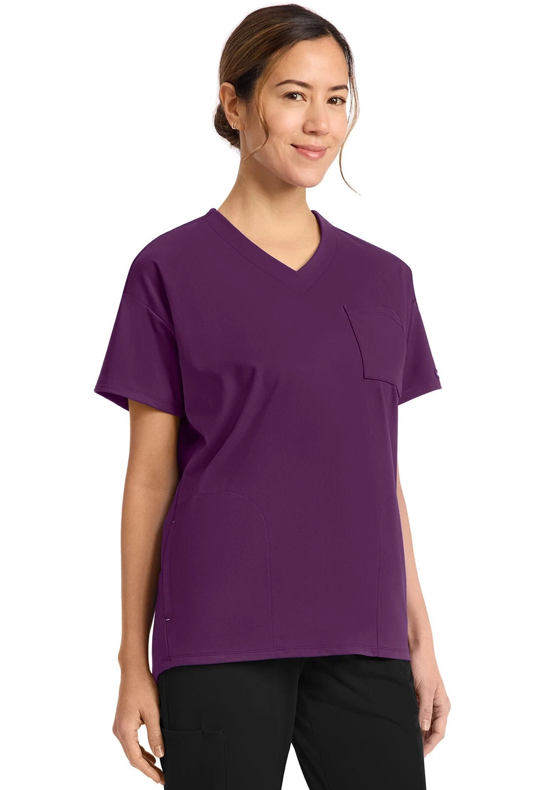 Cherokee Medical Achieve Women's 3 pocket V-Neck Tunic Scrub Top