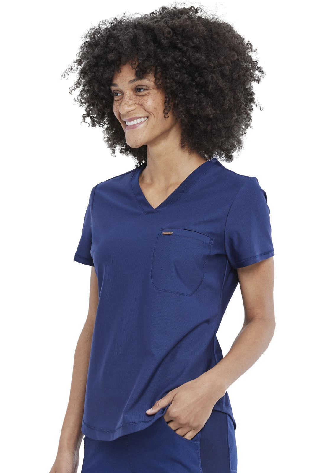 Cherokee Medical FORM Women's Tuck-In Knit Mesh V-Neck Scrub Top