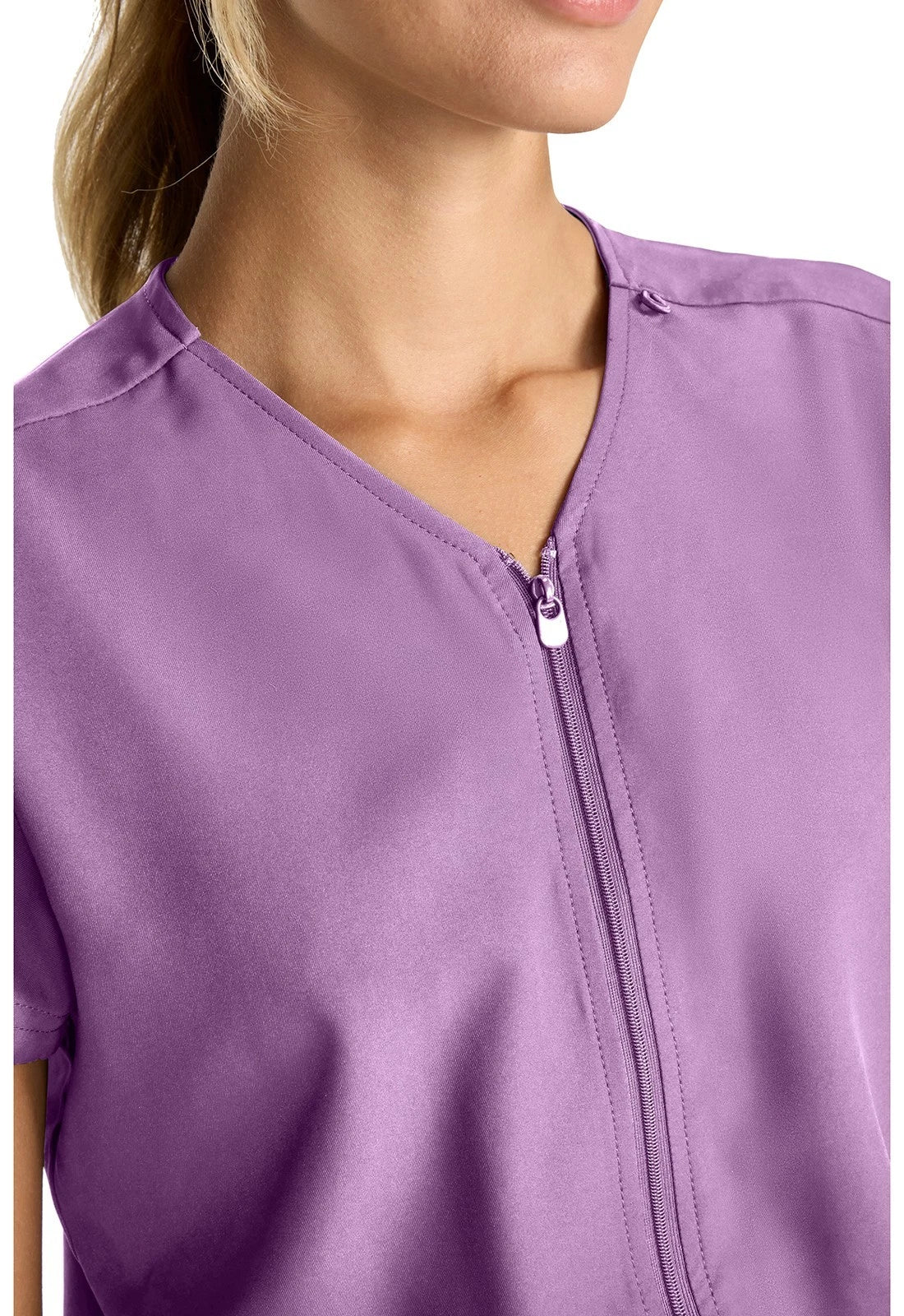Med Couture Insight Women's Zip Front Jumpsuit
