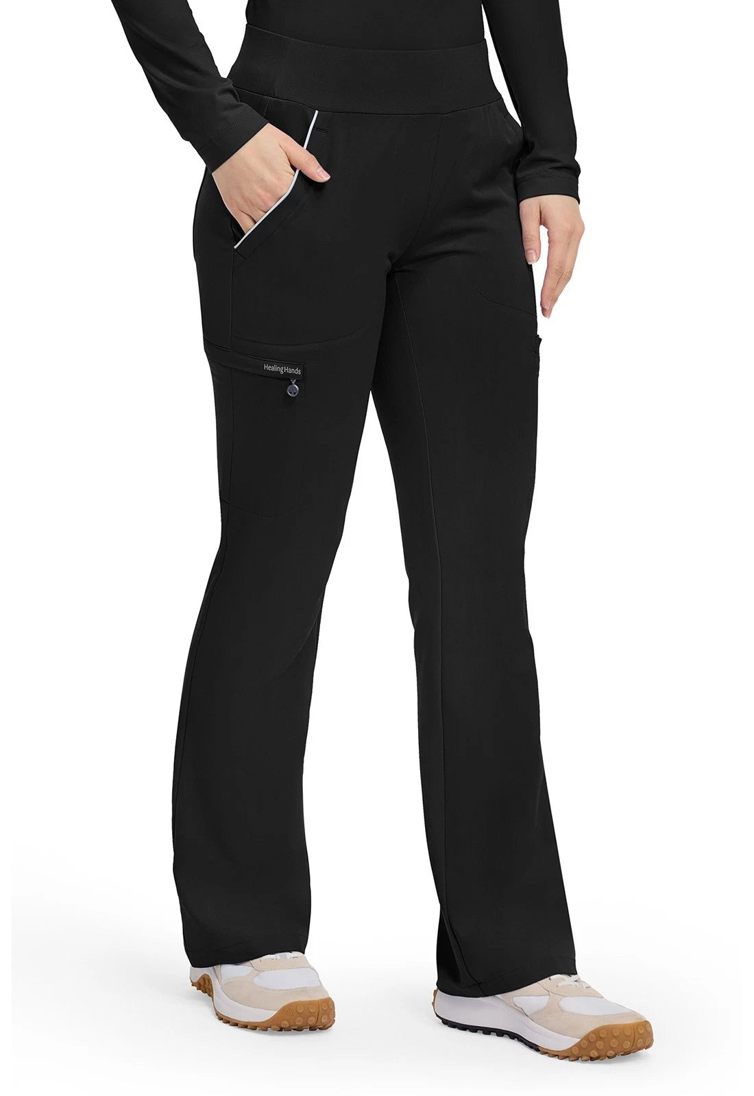 360 by Healing Hands Women's Joelle Flare Leg Scrub Pant - Regular