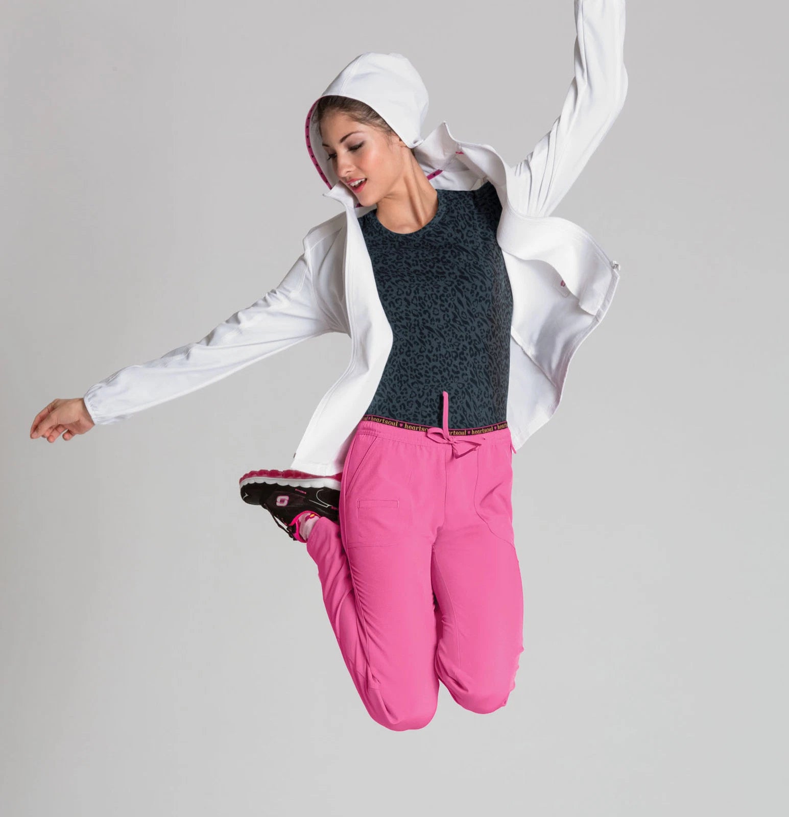 Heartsoul Women's Zip Front Warm-Up Jacket
