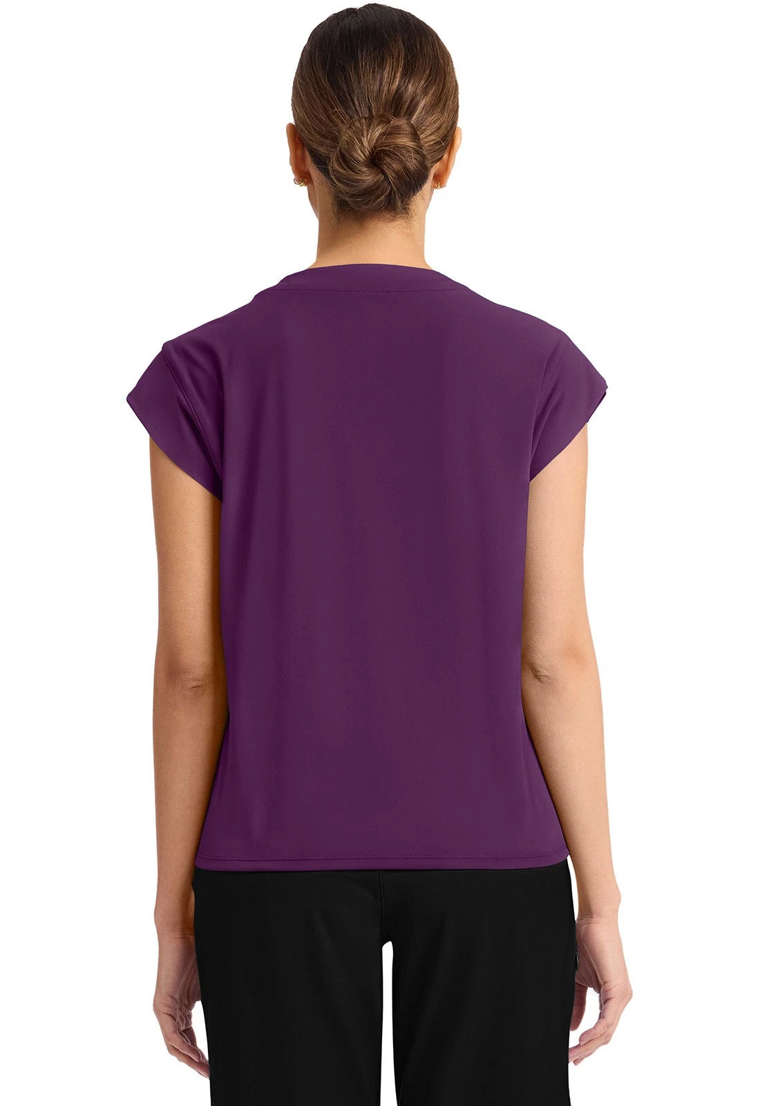 Cherokee Medical Achieve Women's 1-pocket Tuck-In Chest Pocket Crew Neck Scrub Top