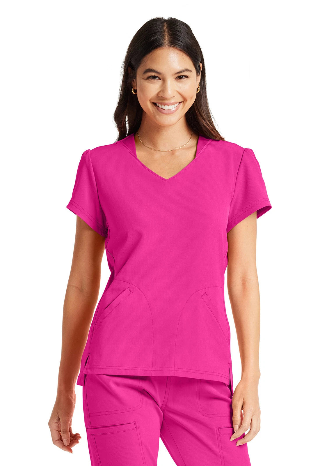 HeartSoul Women Scrubs V Neck Top