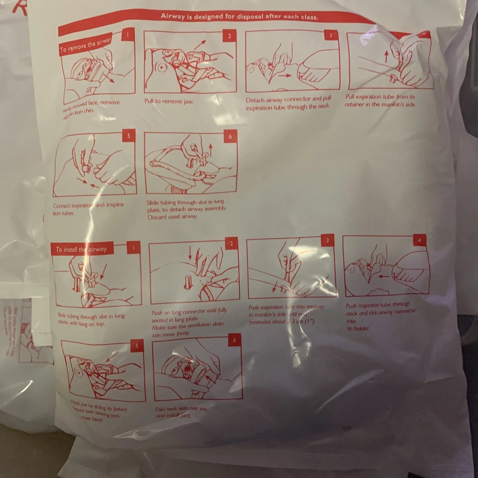 Laerdal-152250-Resusci Anne Manikin Disposable for Training – 35/EA