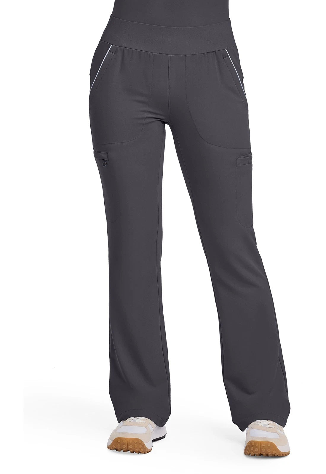360 by Healing Hands Women's Joelle Flare Leg Scrub Pant - Petite