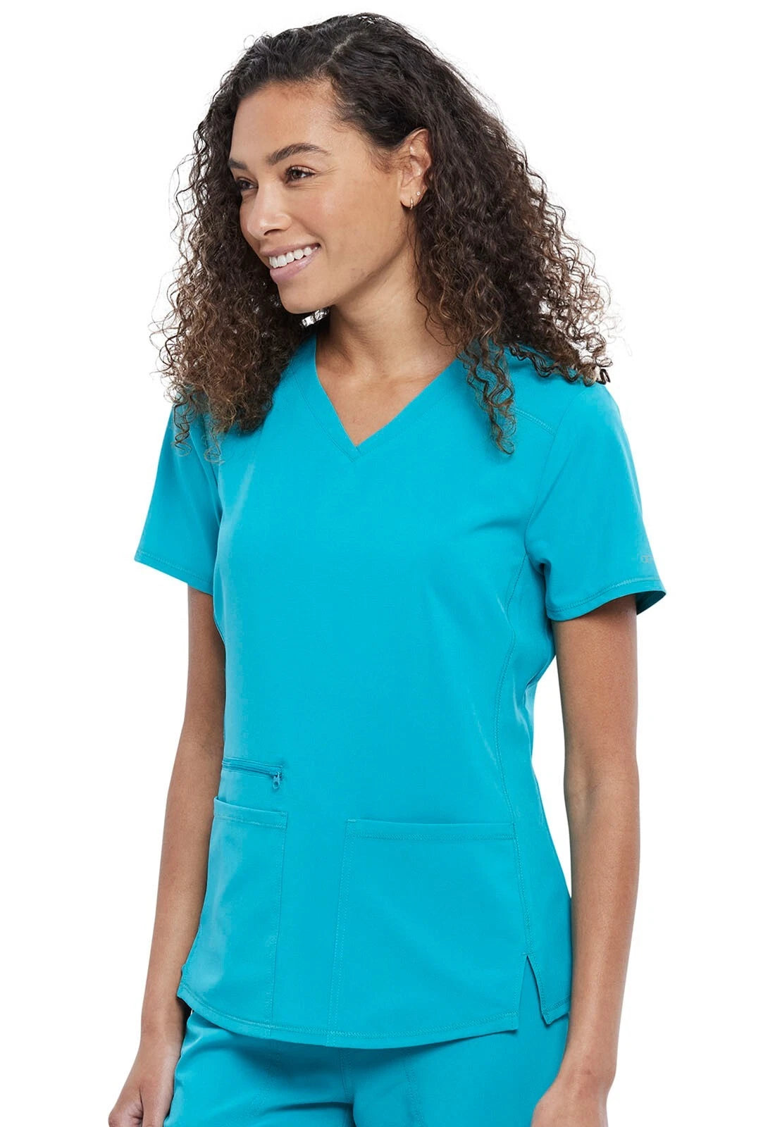 Cherokee Medical Allura Women’s Three front pockets V-Neck Top