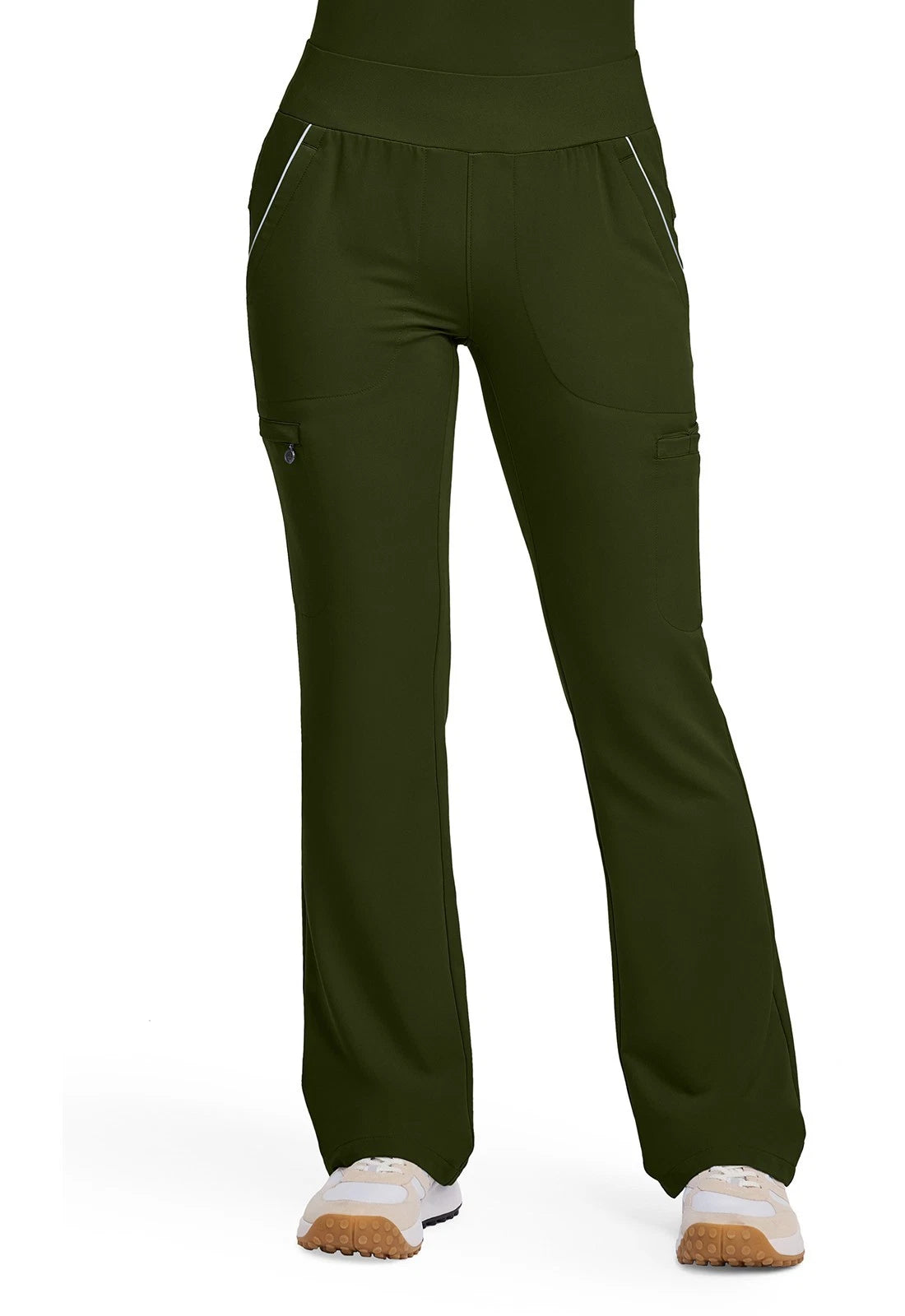 360 by Healing Hands Women's Joelle Flare Leg Scrub Pant - Petite