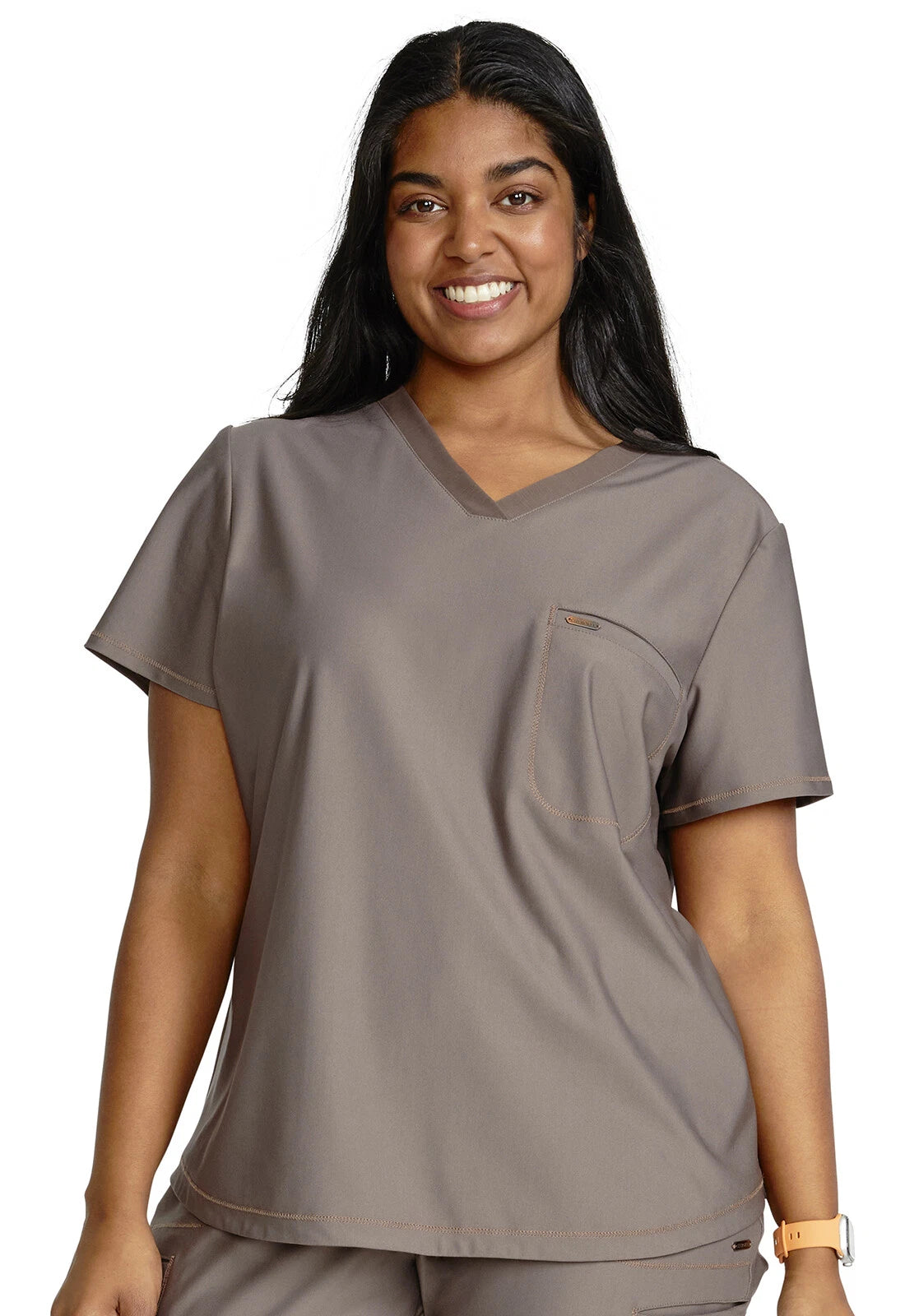 Cherokee Medical FORM Women's Tuck-In Knit Mesh V-Neck Scrub Top