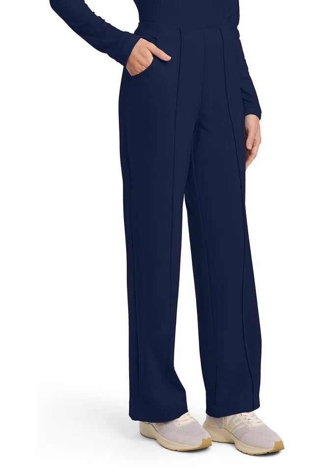 Cherokee Medical Achieve Women's 3-Pocket STRETCH Wide Leg Pull-On Knit Scrub Pants - Regular