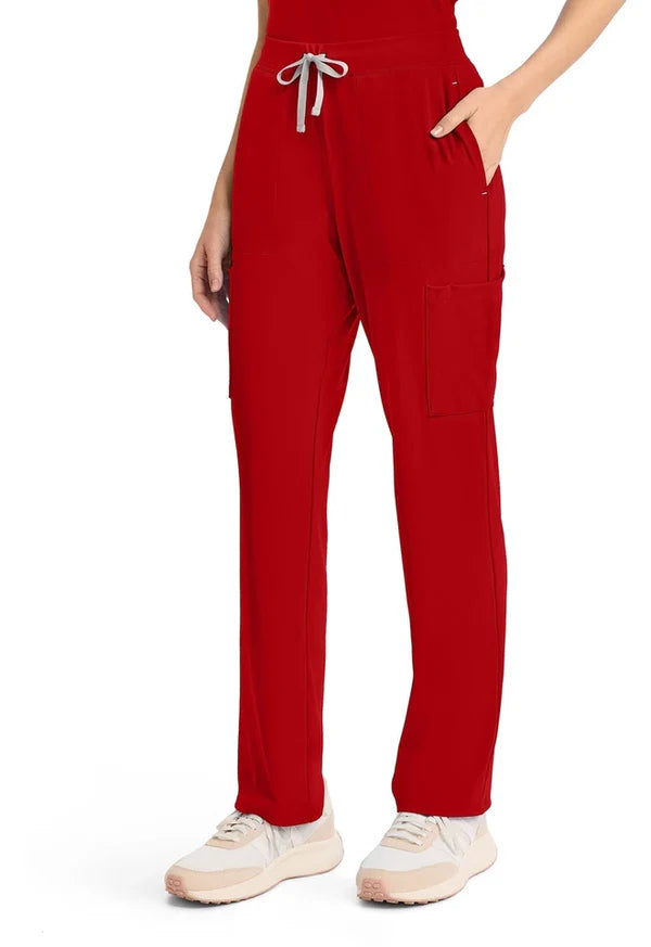 Cherokee Medical Women's 5-Pocket Straight Leg Scrub Pant - Petite