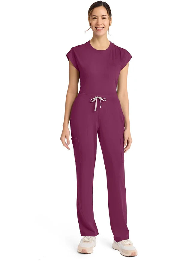 Cherokee Medical Women's 5-Pocket Straight Leg Scrub Pant - Petite
