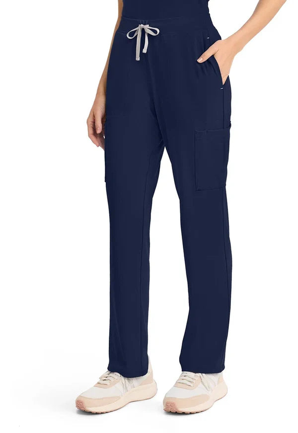 Cherokee Medical Women's 5-Pocket Straight Leg Scrub Pant - Petite