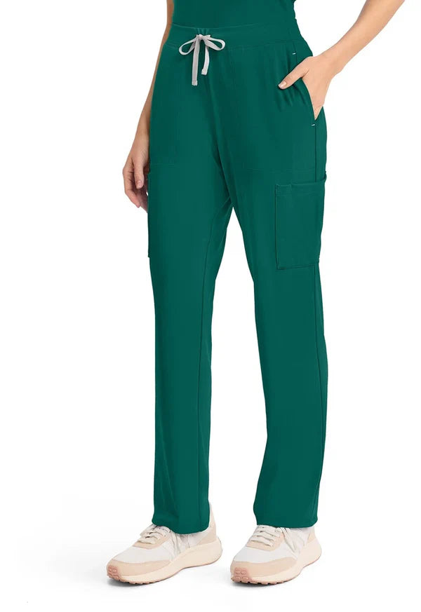 Cherokee Medical Women's 5-Pocket Straight Leg Scrub Pant - Petite