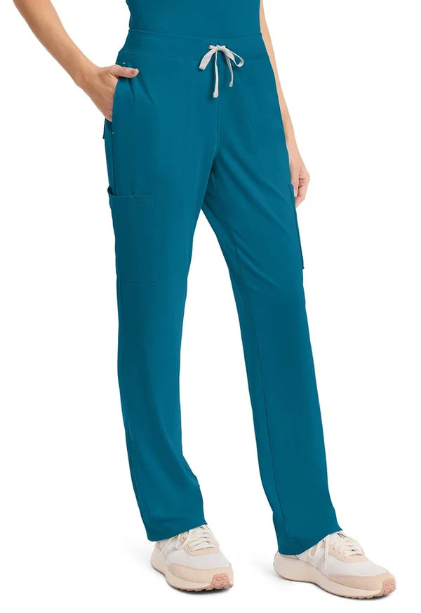 Cherokee Medical Women's 5-Pocket Straight Leg Scrub Pant - Petite