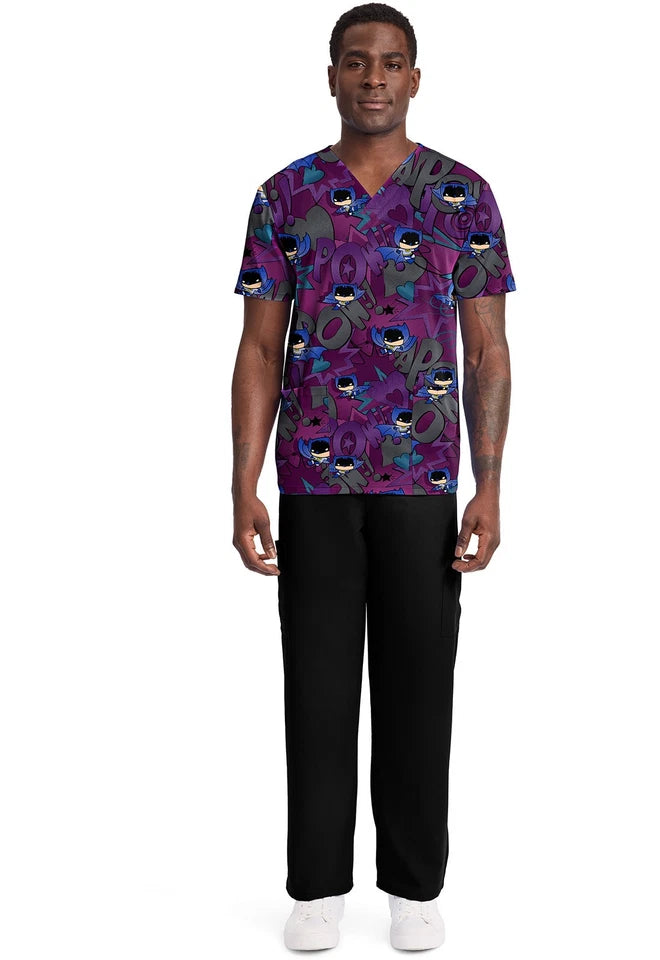 Tooniforms Men's Print V-Neck Top