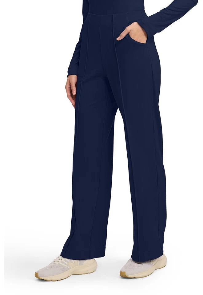 Cherokee Medical Achieve Women's 3-Pocket STRETCH Wide Leg Pull-On Knit Scrub Pants - Regular