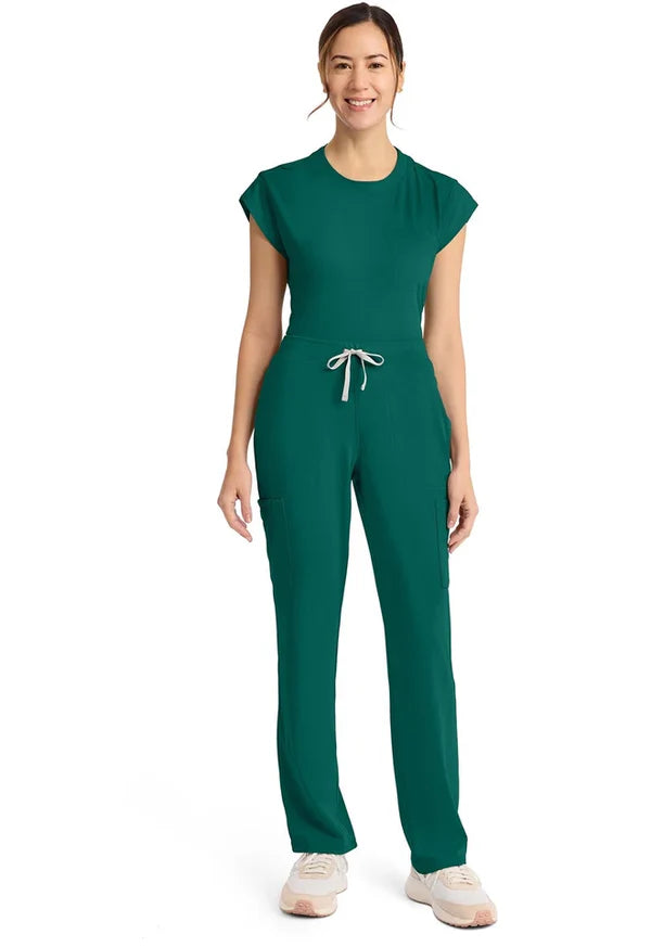 Cherokee Medical Women's 5-Pocket Straight Leg Scrub Pant - Petite
