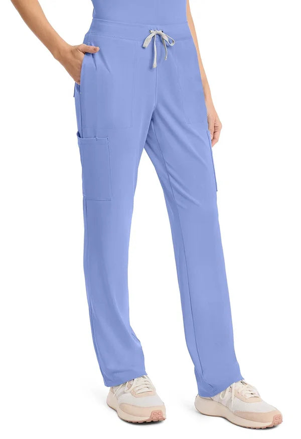 Cherokee Medical Women's 5-Pocket Straight Leg Scrub Pant - Petite