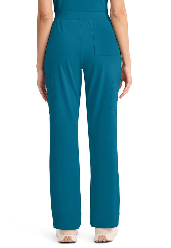 Cherokee Medical Women's 5-Pocket Straight Leg Scrub Pant - Petite