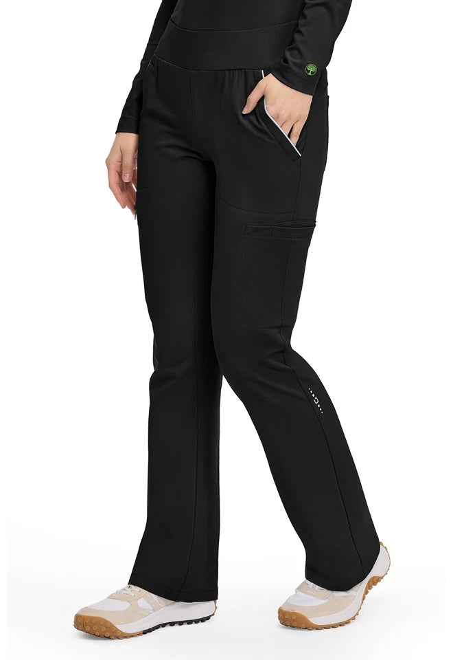 360 by Healing Hands Women's Joelle Flare Leg Scrub Pant - Petite