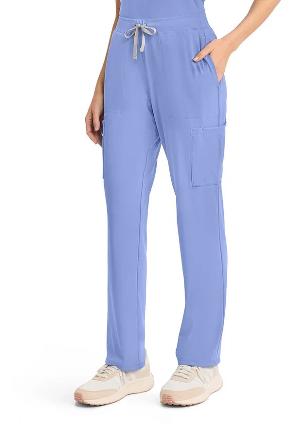 Cherokee Medical Women's 5-Pocket Straight Leg Scrub Pant - Petite