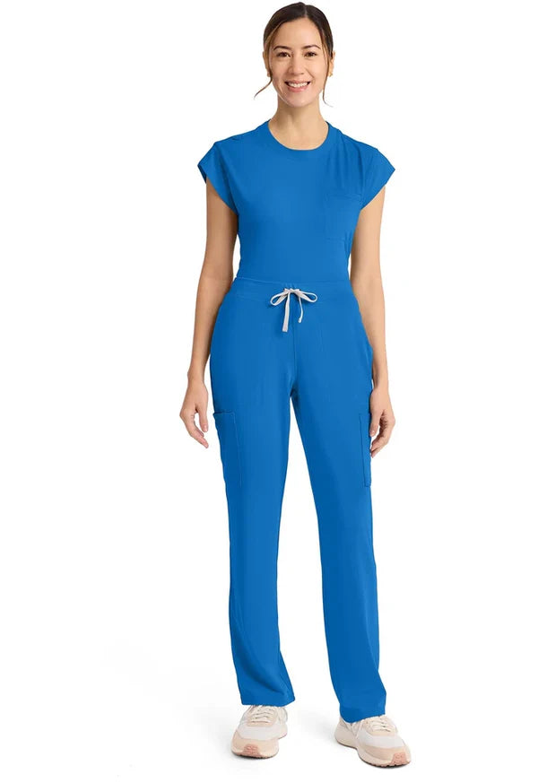 Cherokee Medical Women's 5-Pocket Straight Leg Scrub Pant - Petite