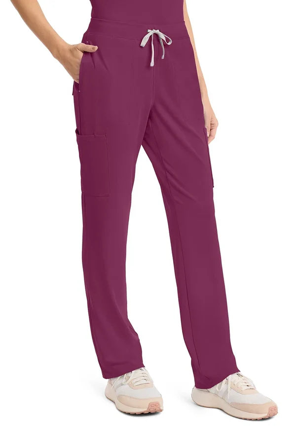 Cherokee Medical Women's 5-Pocket Straight Leg Scrub Pant - Petite