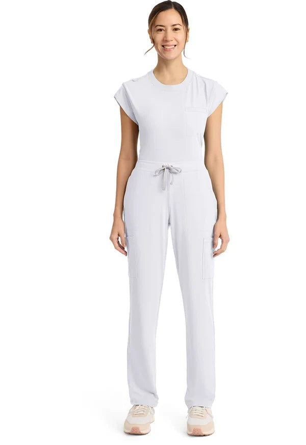 Cherokee Medical Women's 5-Pocket Straight Leg Scrub Pant - Petite