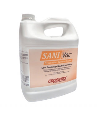 Crosstex-JVAC-Crosstex-JVAC-Sani Vac™ Evacuation System Cleaner 1 Gallon Bottle / 3.78 L / 4/Case