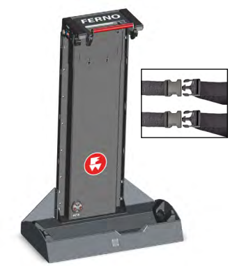 Ferno-0567087 UNI STAIR CHAIR FASTEN W/ ICS for Transcend