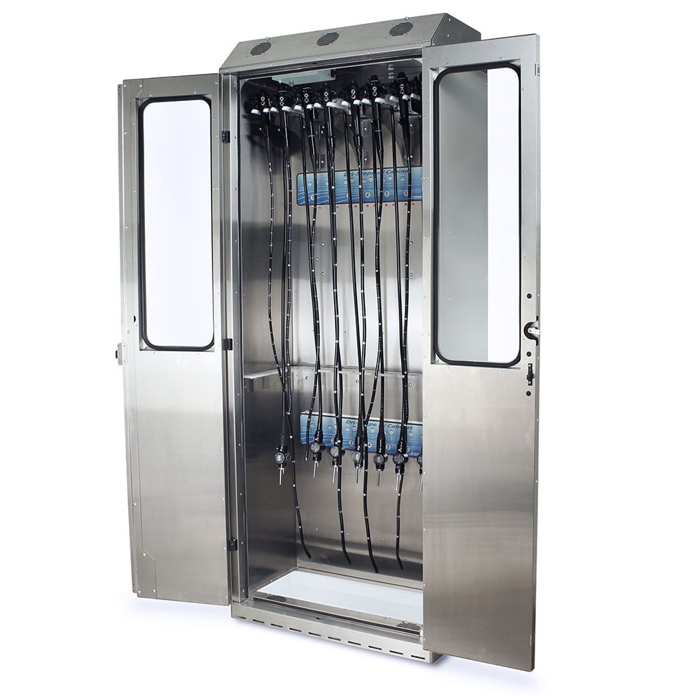 Harloff SureDry Stainless Steel 36 Inch Wide Scope Drying Cabinet