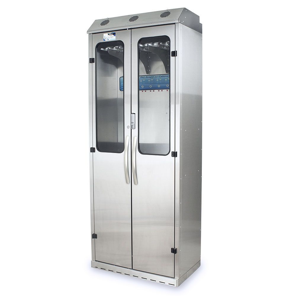 Harloff SureDry Stainless Steel 36 Inch Wide Scope Drying Cabinet