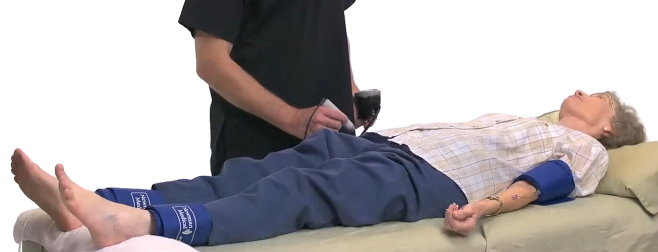 Newman Medical-ABI-300 SimpleABI Handheld Manual PVR System - Single Level + TBI with PPG