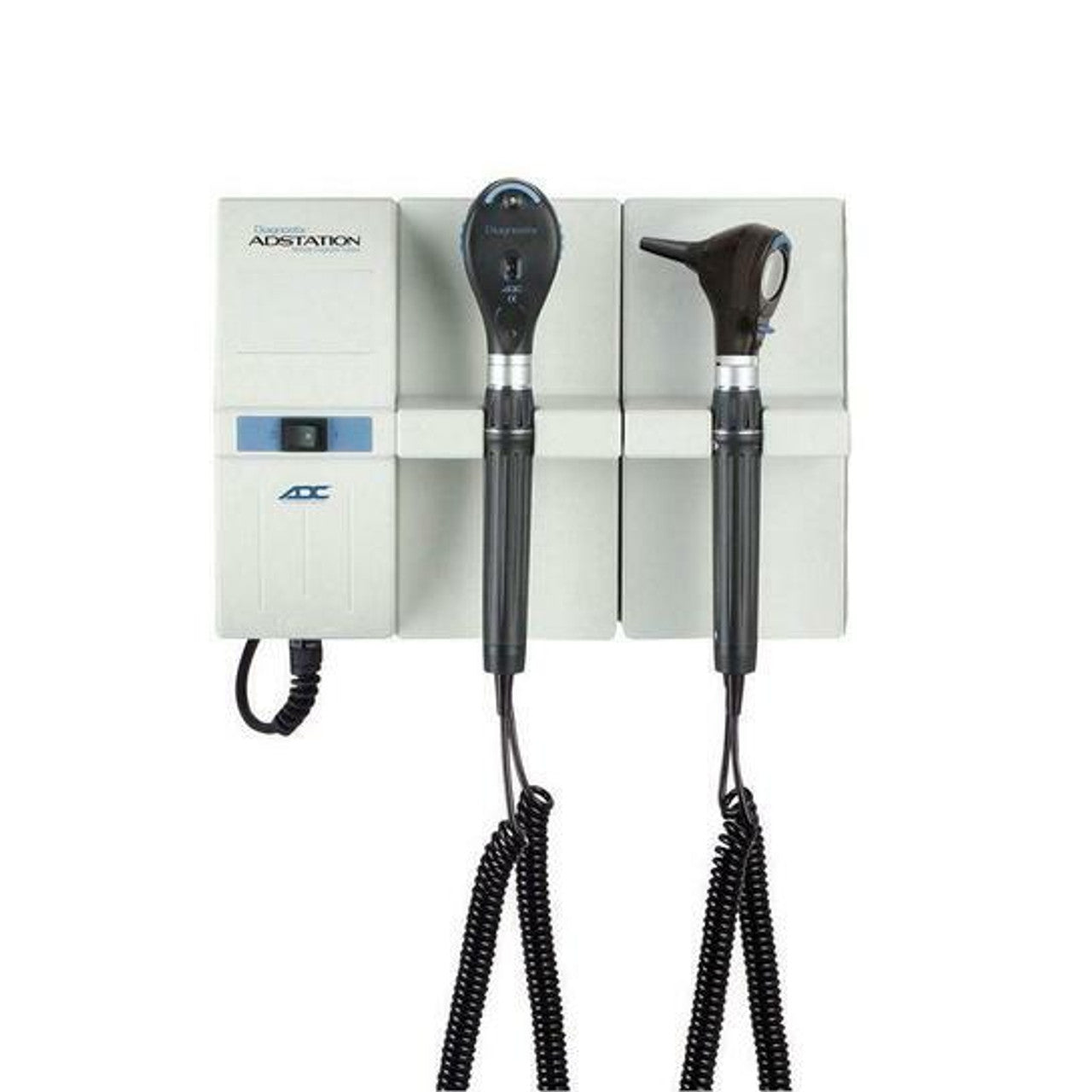 ADC Adstation 5610-5 3.5V Wall Otoscope/Ophthalmoscope/Dermascope Diagnostic Set