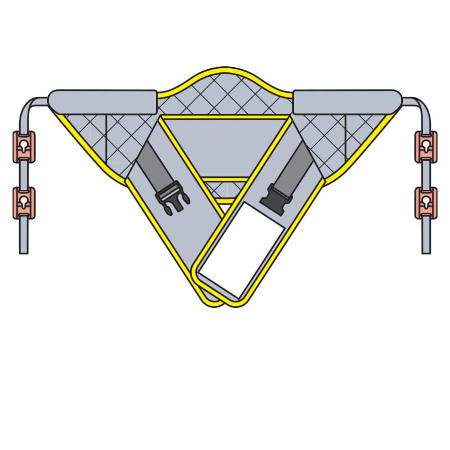 Handicare Stand Assist Sling with Clips