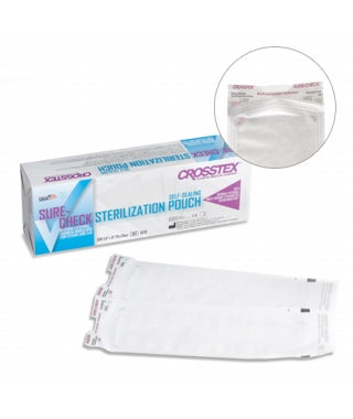 Crosstex Sure-Check™ Self-Seal Sterilization Pouches