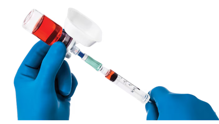 BD-10012241-0500 Texium® Closed Male Luer, 0.12 ml PV, PVC, DEHP Free, with Female Cap, 100/cs (Continental US Only)