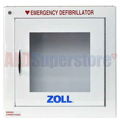 ZOLL-8000-0814  Recessed Wall Mounting Box (semi-recessed wall cabinet designed to hold AED Plus on a bracket without carry case and one spare set of electrodes"