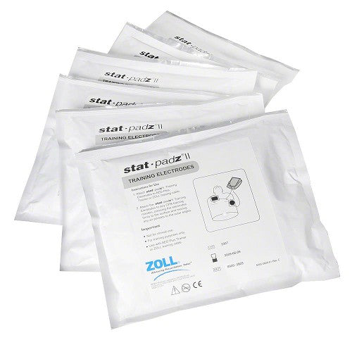 ZOLL-8900-0805-01 Electrodos de entrenamiento stat•padz II, AED Plus®, 6 pares/caja