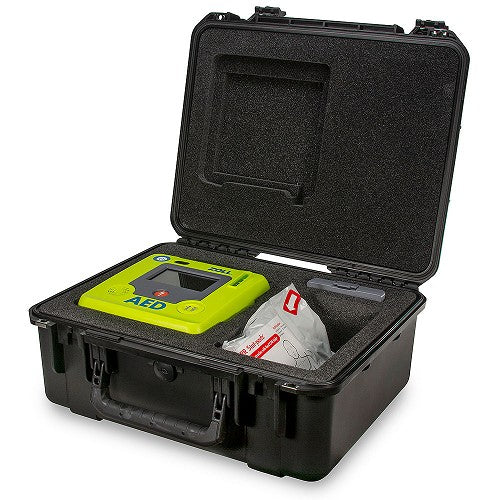 ZOLL-8000-001254 Large Rigid Plastic Case - Holds AED 3/spare CPR Uni-padz/spare battery pack